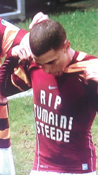 PICTURE: Bradford City player pays tribute to Bermudian footballer after Aston Villa goal
