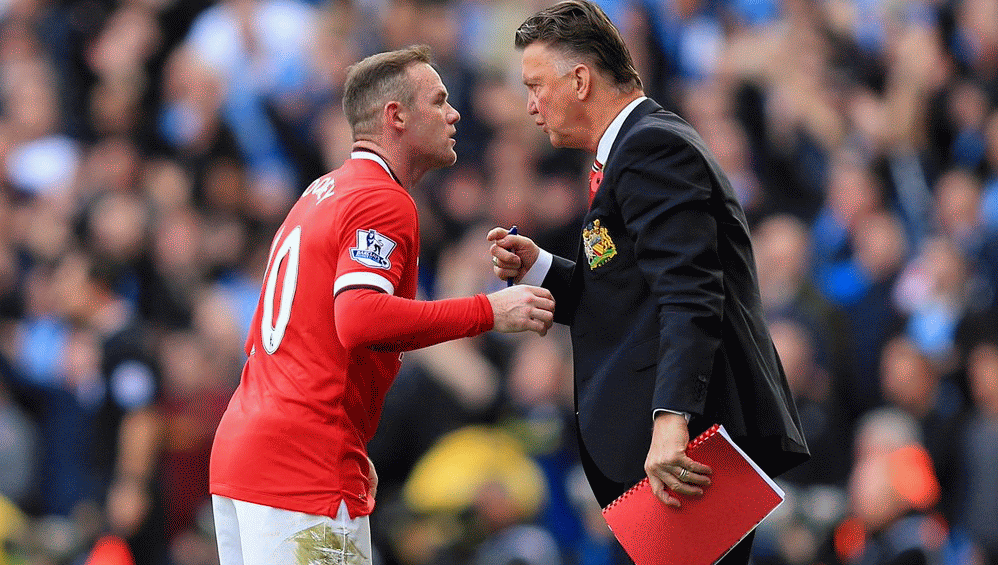 Van Gaal vs Rooney
