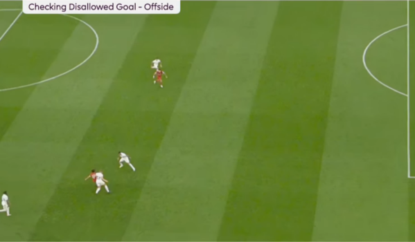 Luis Diaz is clearly onside but VAR gave this goal at Tottenham Stadium as offside