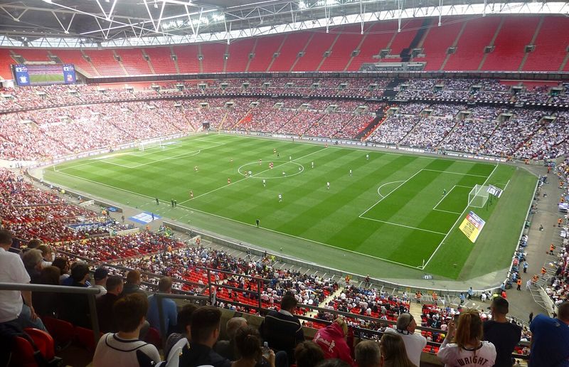 preston north end fans at wembley